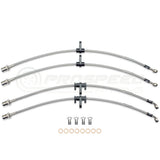 HEL Performance Stainless Braided Brake Lines - Subaru WRX/STI VA 18-21 SUB-4-051 | Pro Speed Racing