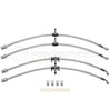HEL Performance Stainless Braided Brake Lines - Subaru WRX/STI VA 18-21 SUB-4-051 | Pro Speed Racing