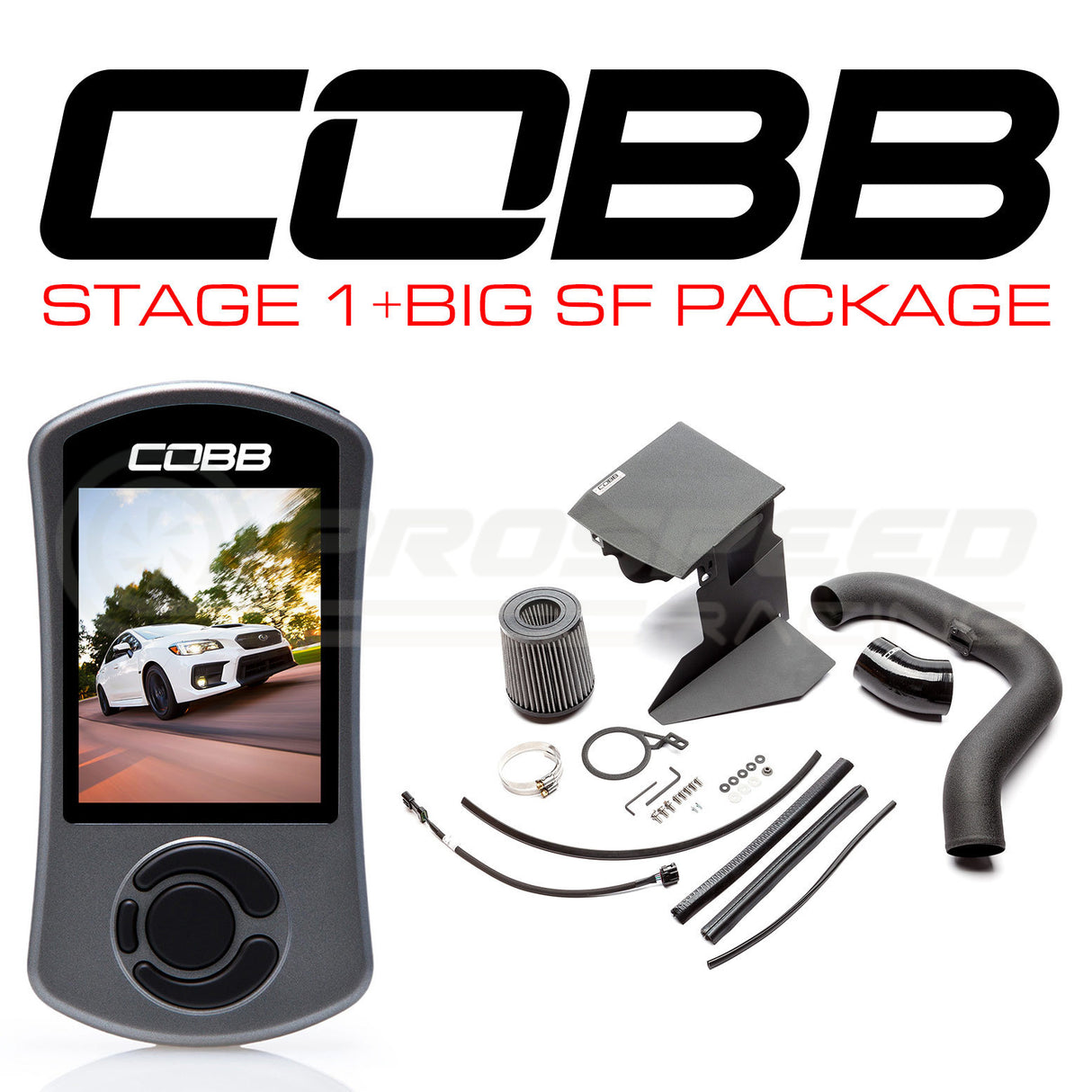 Cobb Tuning Stage 1+ Big SF Power Package Subaru WRX VA 15-21 (6MT) SUB0041W1P-AU