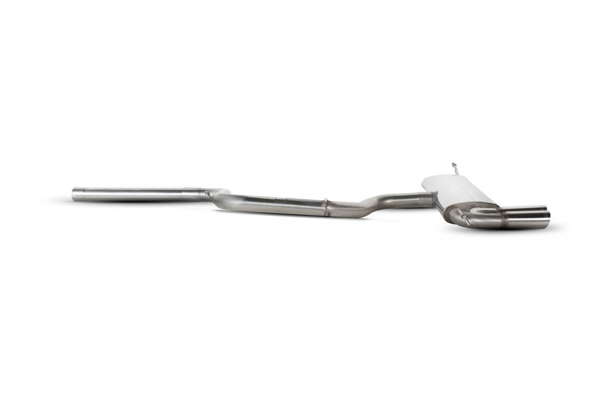Scorpion Exhausts Non-Resonated Cat Back Exhaust w/Polished Tips - VW Scirocco 1.4TSI/2.0TSI/2.0TDI 