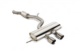 Scorpion Exhausts Valved Non-Resonated Cat Back Exhaust w/Polished Tips - VW Golf R Mk6 SVWS038