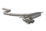 Scorpion Exhausts Non-Resonated Cat Back Exhaust w/Polished Tips - VW Golf GTD Mk6 SVWS048