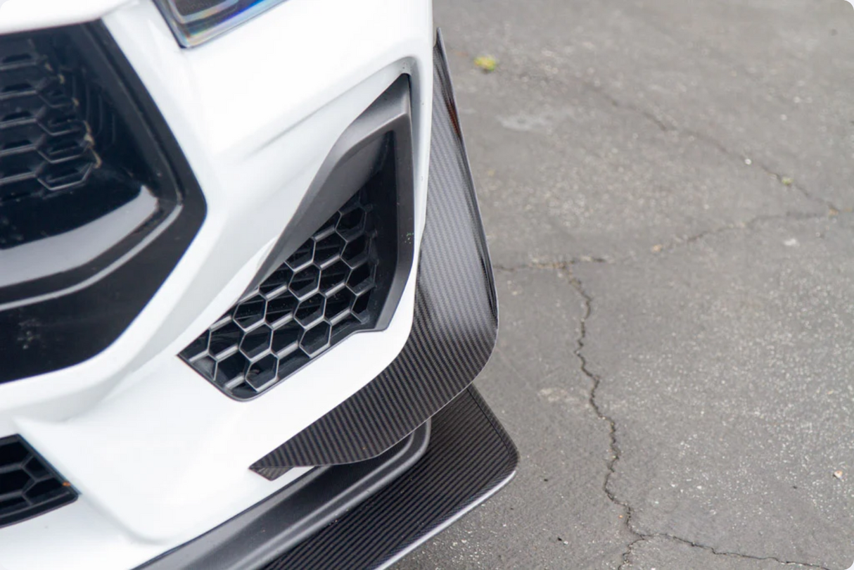 APR Performance Carbon Fibre Front Bumper Canards
