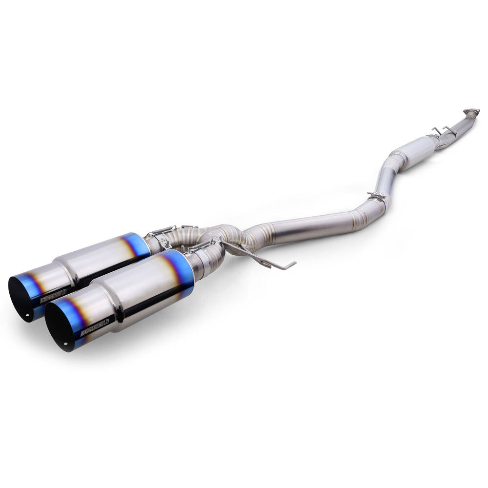 Tomei Expreme Ti Type D Titanium Cat Back Exhaust Dual Exit Honda Civic Type-R FL5 22+ TB6090-HN06E