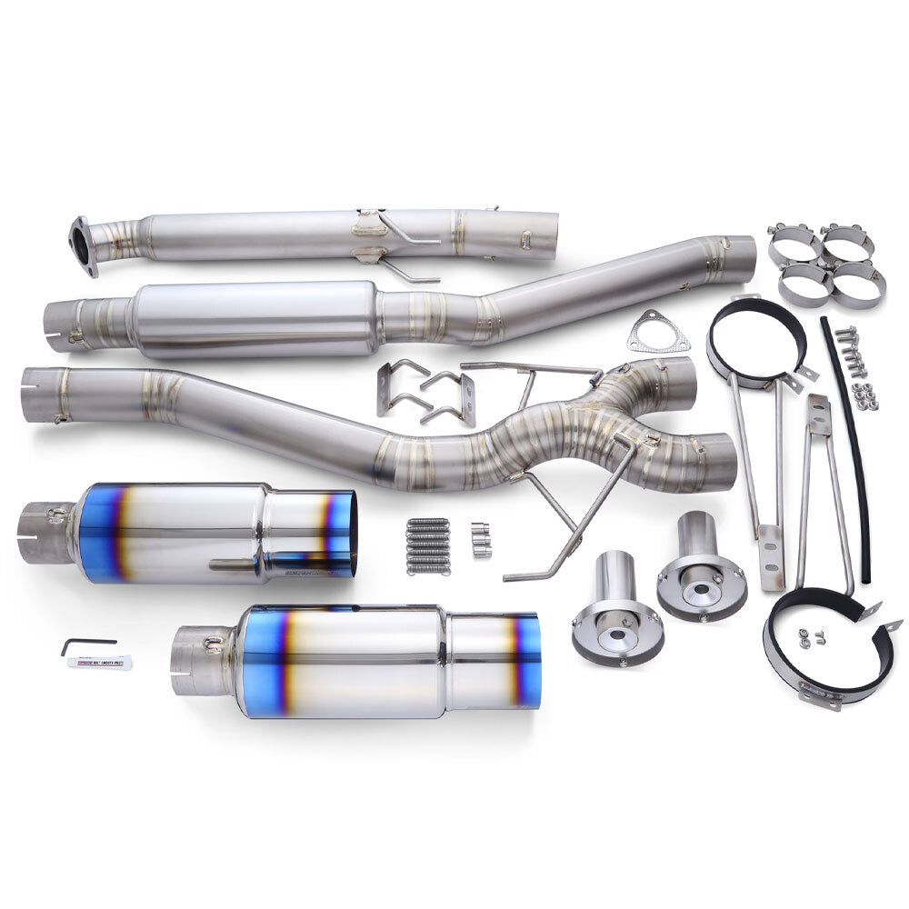 Tomei Expreme Ti Type D Titanium Cat Back Exhaust Dual Exit