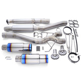Tomei Expreme Ti Type D Titanium Cat Back Exhaust Dual Exit