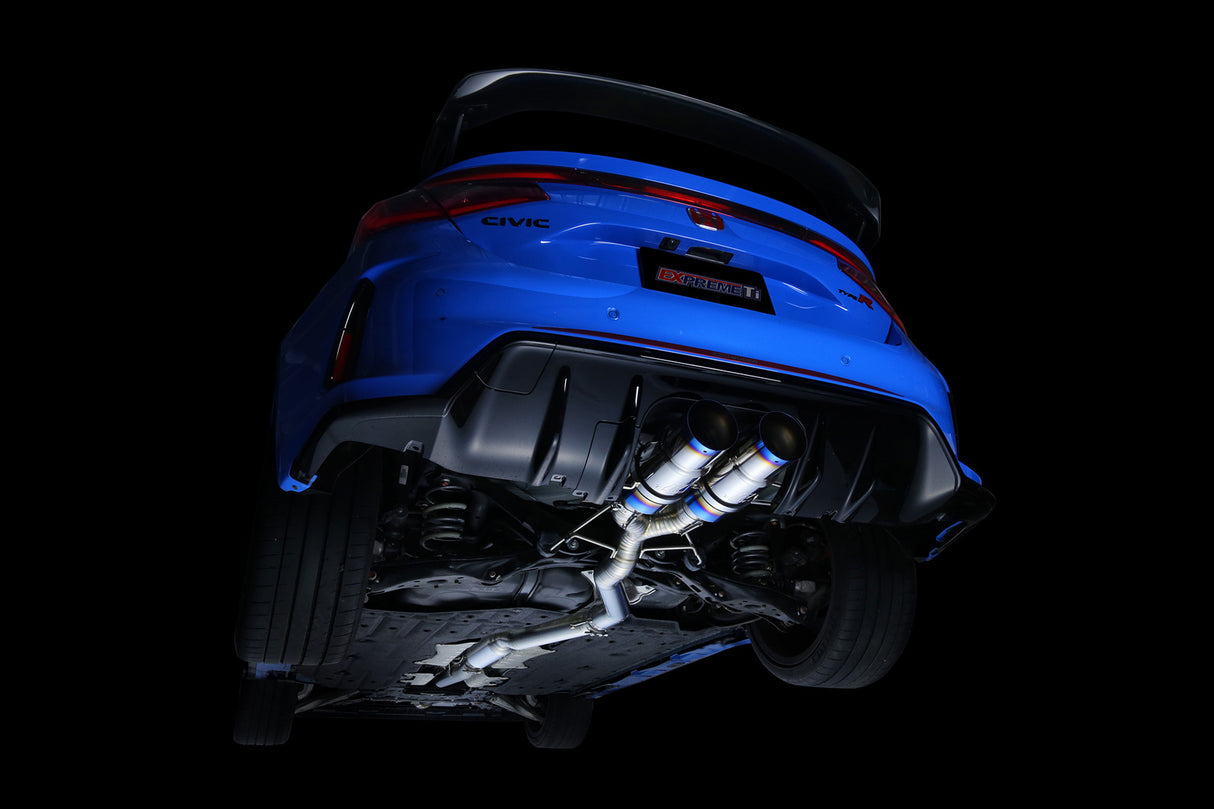 Tomei Expreme Ti Type D Titanium Cat Back Exhaust Dual Exit