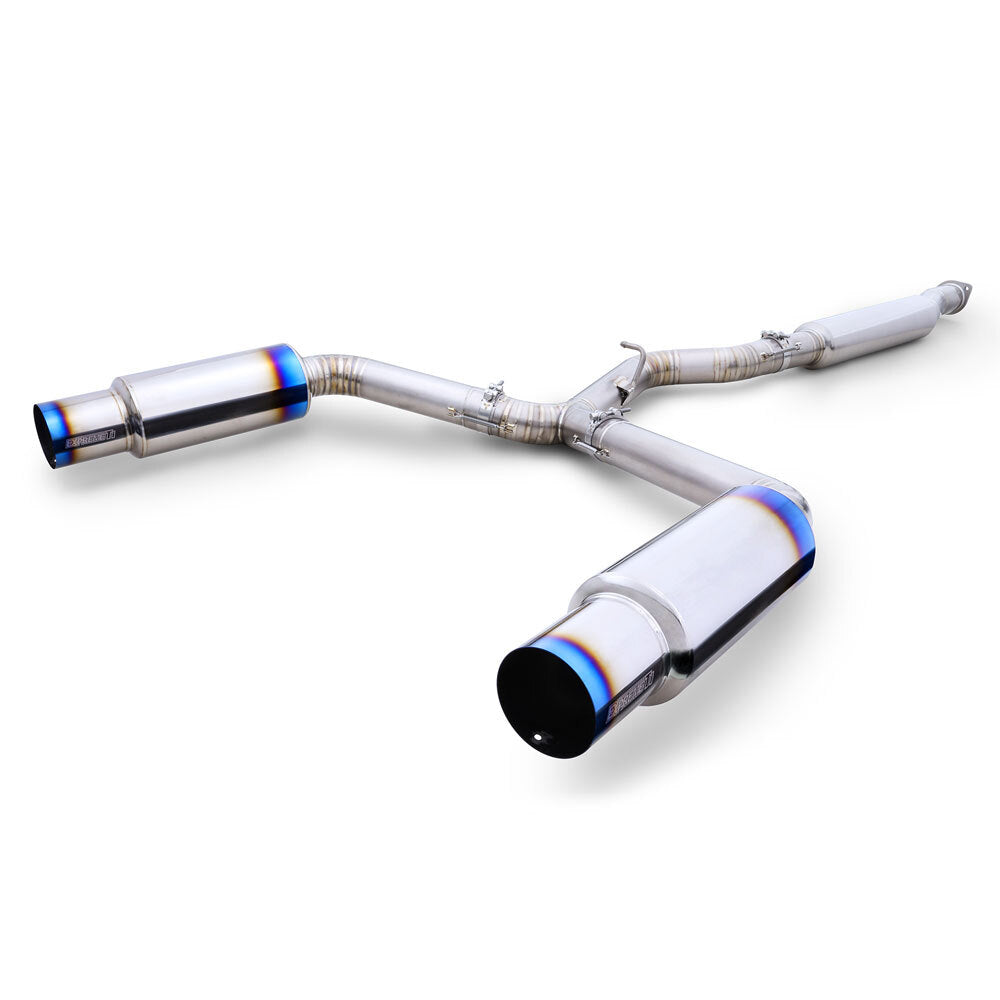 Tomei Expreme Ti Type D Titanium Cat Back Exhaust Dual Exit - Subaru WRX VB 22+ TB6090-SB06B
