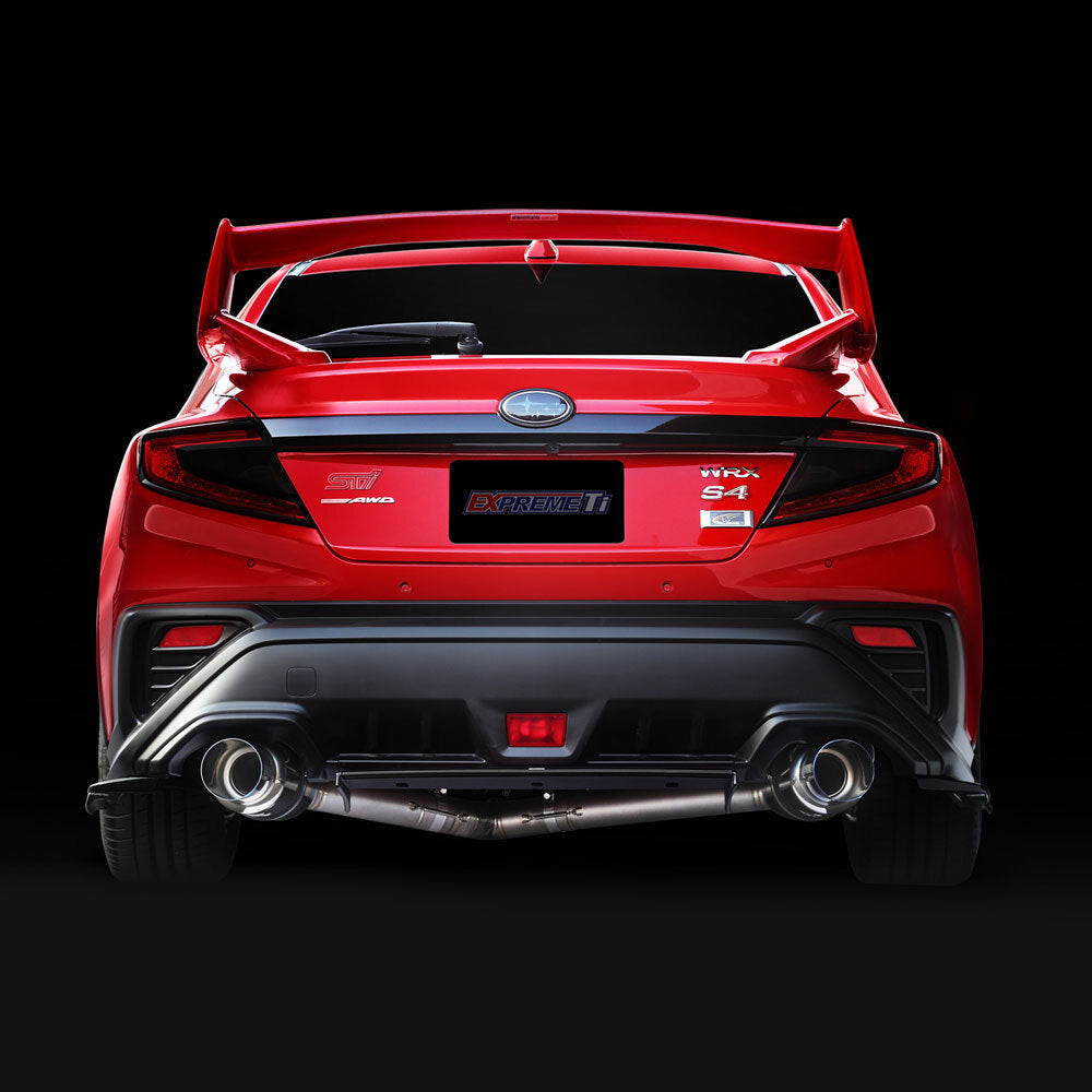 Tomei Expreme Ti Type D Titanium Cat Back Exhaust Dual Exit