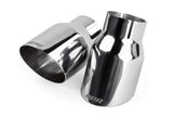 APR Single-Walled 3.5" Slash-Cut Tips Polished Silver TPK0005 | Pro Speed Racing