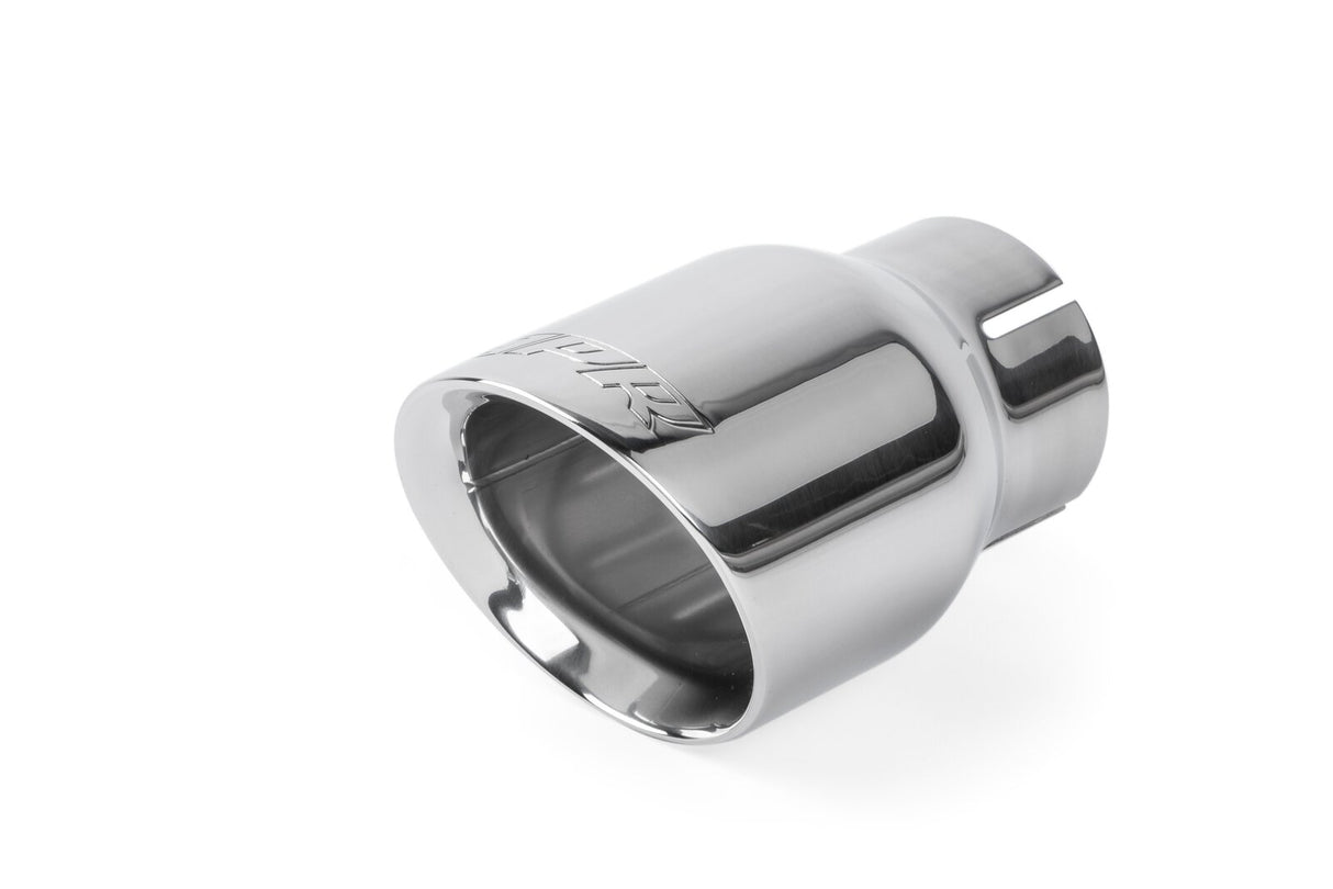 APR Double-Walled 3.5" Slash-Cut Tips Polished Silver