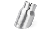 APR Double-Walled 3.5" Slash-Cut Tips Brushed Silver
