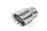 APR Double-Walled 3.5" Slash-Cut Tips Brushed Silver