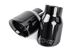APR Double-Walled 3.5" Slash-Cut Tips Diamond Black TPK0008 | Pro Speed Racing