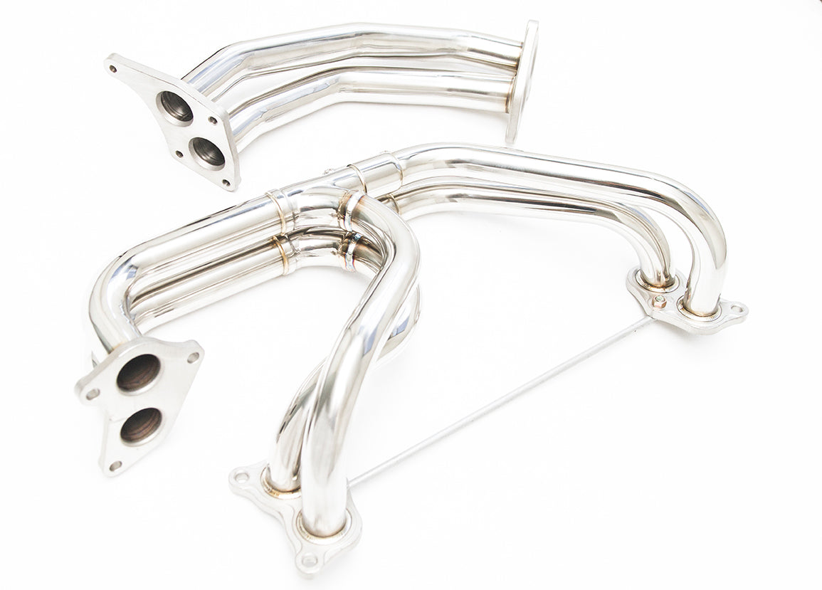 PSR Twin Scroll Exhaust Manifold/Headers Heat Coated