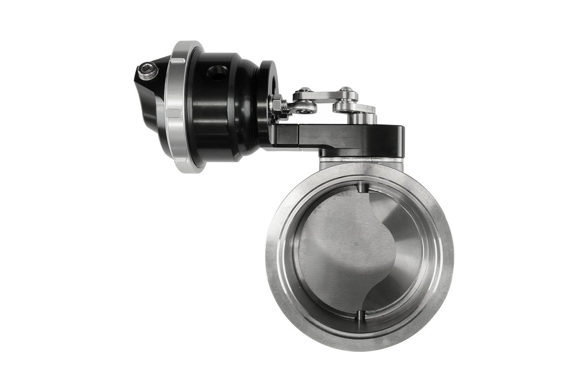 Turbosmart Pneumatic Straight Gate PSG76 6psi External Wastegate Black