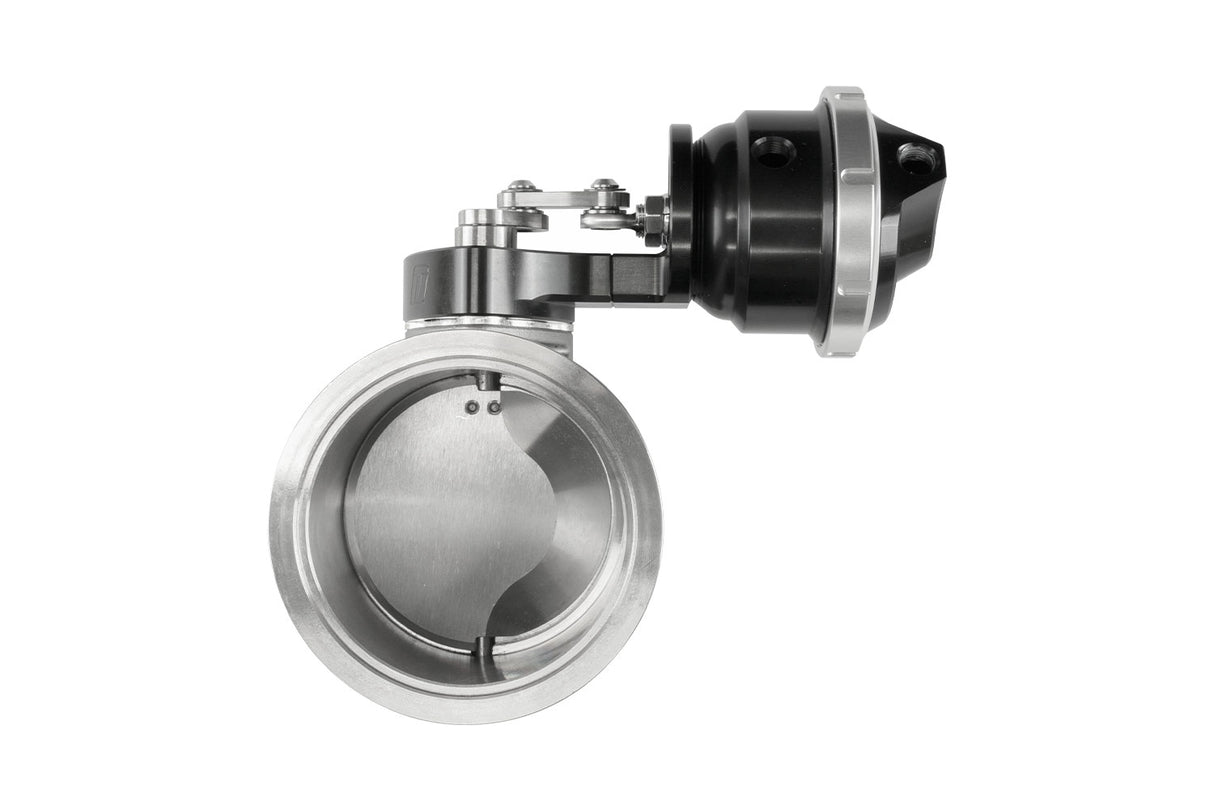 Turbosmart Pneumatic Straight Gate PSG76 6psi External Wastegate Black
