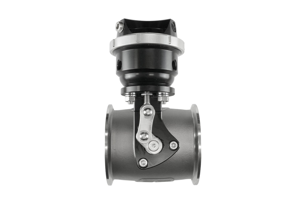 Turbosmart Pneumatic Straight Gate PSG76 6psi External Wastegate Black