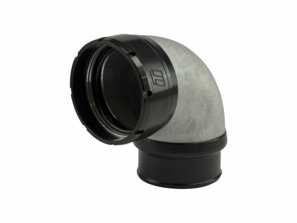 Turbosmart LockSleeve Turbo Adapter Compressor Outlet 2.50" to 90 Elbow Hose Barb 2.50"
