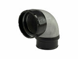 Turbosmart LockSleeve Turbo Adapter Compressor Outlet 2.50" to 90 Elbow Hose Barb 2.50"