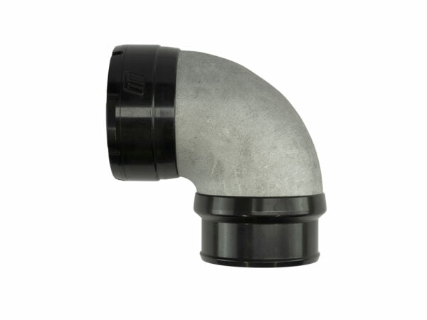 Turbosmart LockSleeve Turbo Adapter Compressor Outlet 2.50" to 90 Elbow Hose Barb 2.50"
