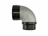 Turbosmart LockSleeve Turbo Adapter Compressor Outlet 2.50" to 90 Elbow Hose Barb 2.50"