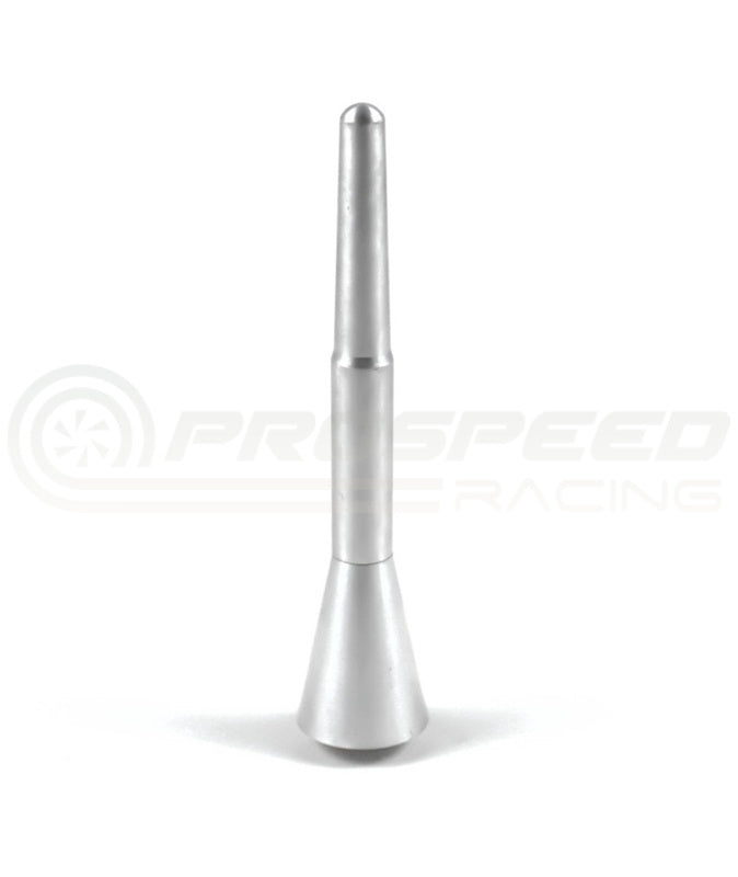 Torque Solution Billet Short Antenna (Silver)