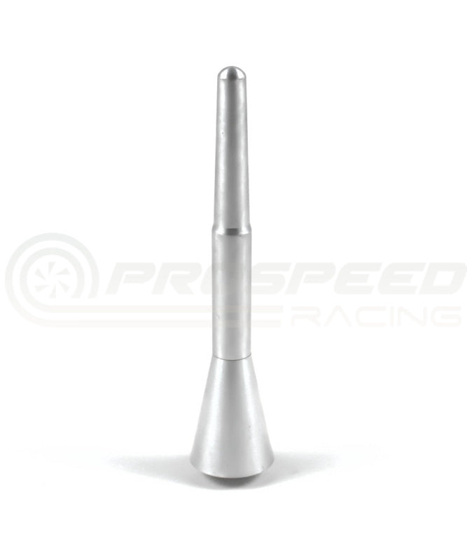 Torque Solution Billet Short Antenna (Silver)