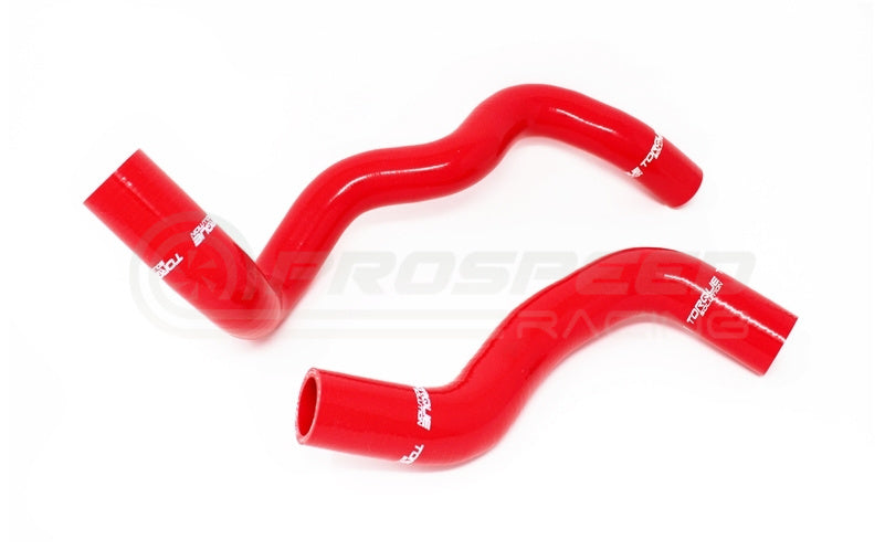Torque Solution Silicone Radiator Hose Kit (Red)