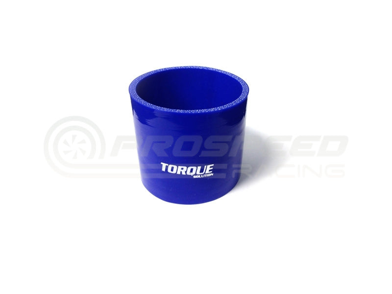 Torque Solution Straight Silicone Coupler - 2.75" Blue