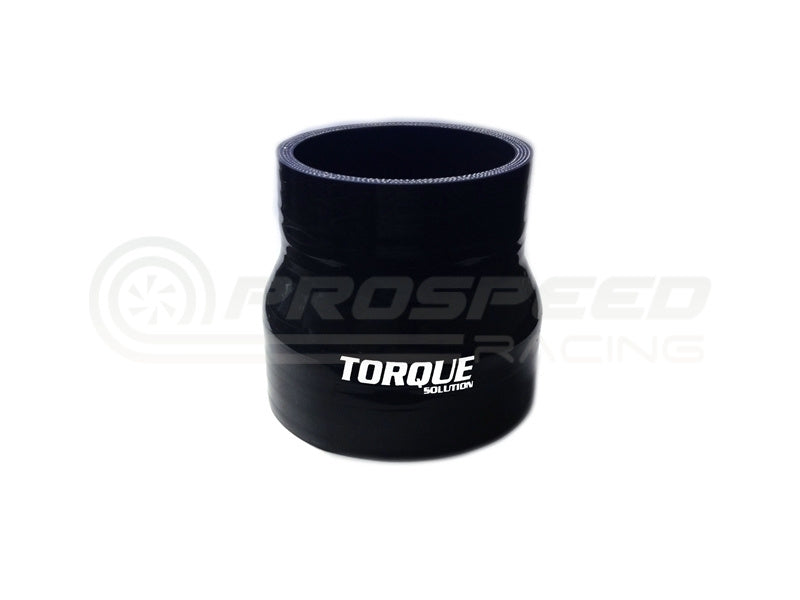 Torque Solution Transition Silicone Coupler - 2.25" to 3" Black