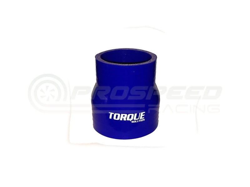 Torque Solution Transition Silicone Coupler - 2" to 2.5" Blue