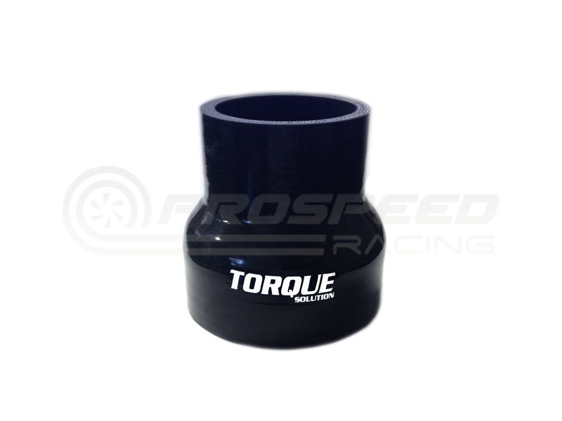 Torque Solution Transition Silicone Coupler - 2" to 2.75" Black