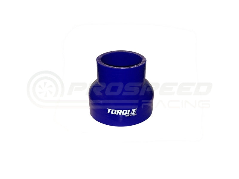 Torque Solution Transition Silicone Coupler - 2" to 2.75" Blue