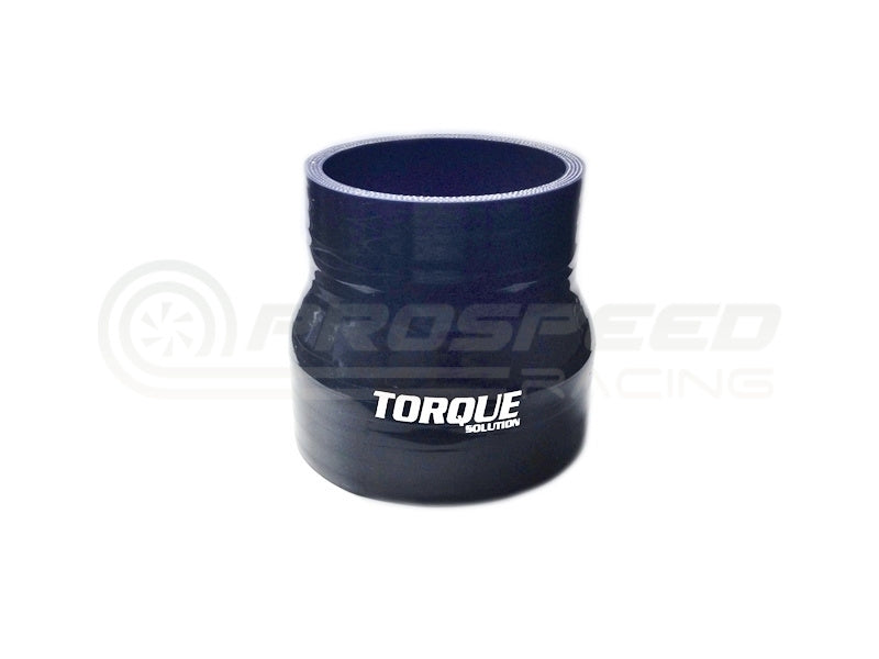 Torque Solution Transition Silicone Coupler - 3" to 3.5" Black