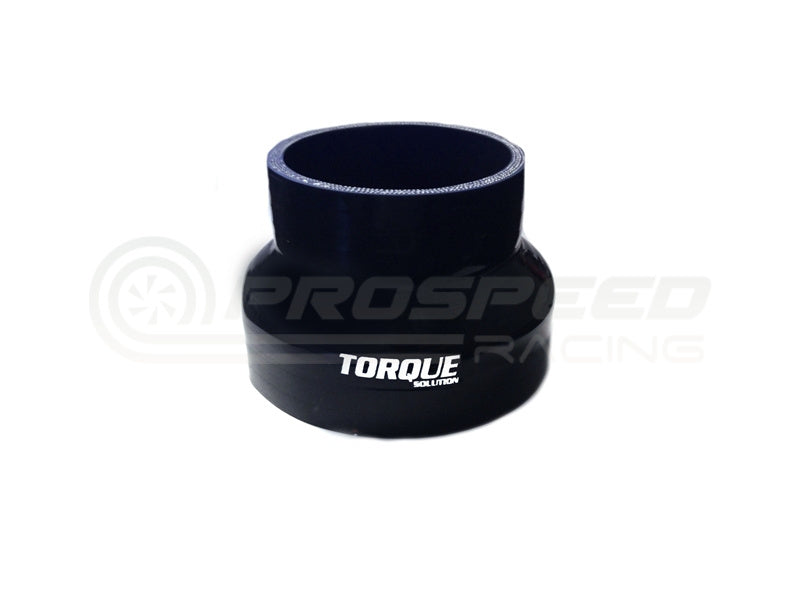 Torque Solution Transition Silicone Coupler - 3" to 4" Black