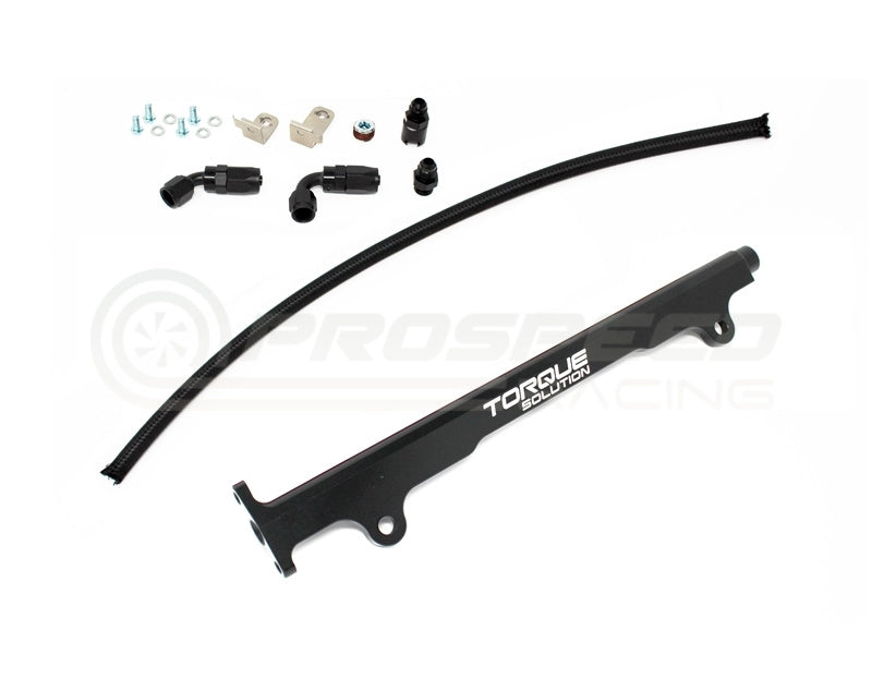 Torque Solution Billet Fuel Rail (Black)
