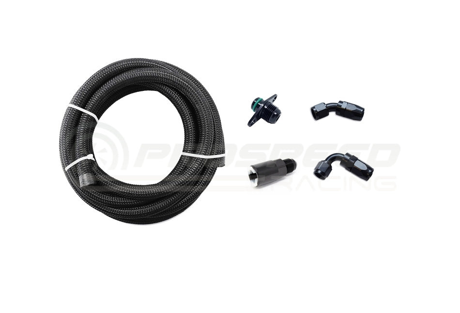 Torque Solution Braided Fuel Feed Line Kit 6AN