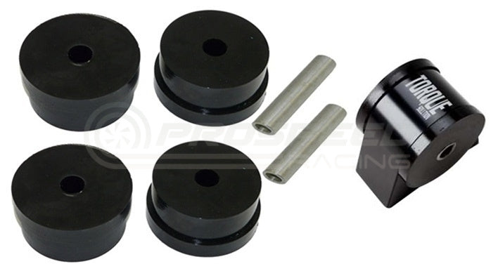 Torque Solution Side Mount Inserts & Billet Front Engine Mount Combo