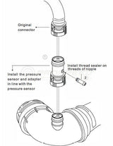 Torque Solution Billet Boost Tap
