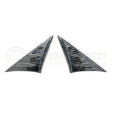 Torque Solution Carbon Fibre Anti Buffeting Wind Deflectors