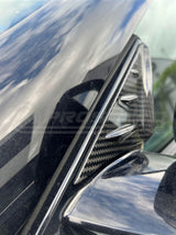 Torque Solution Carbon Fibre Anti Buffeting Wind Deflectors