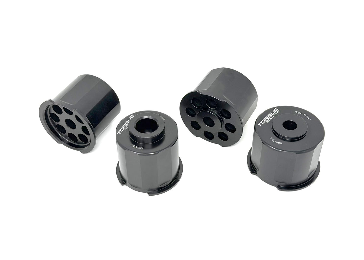 Torque Solution V2 Billet Rear Subframe Bushing Kit