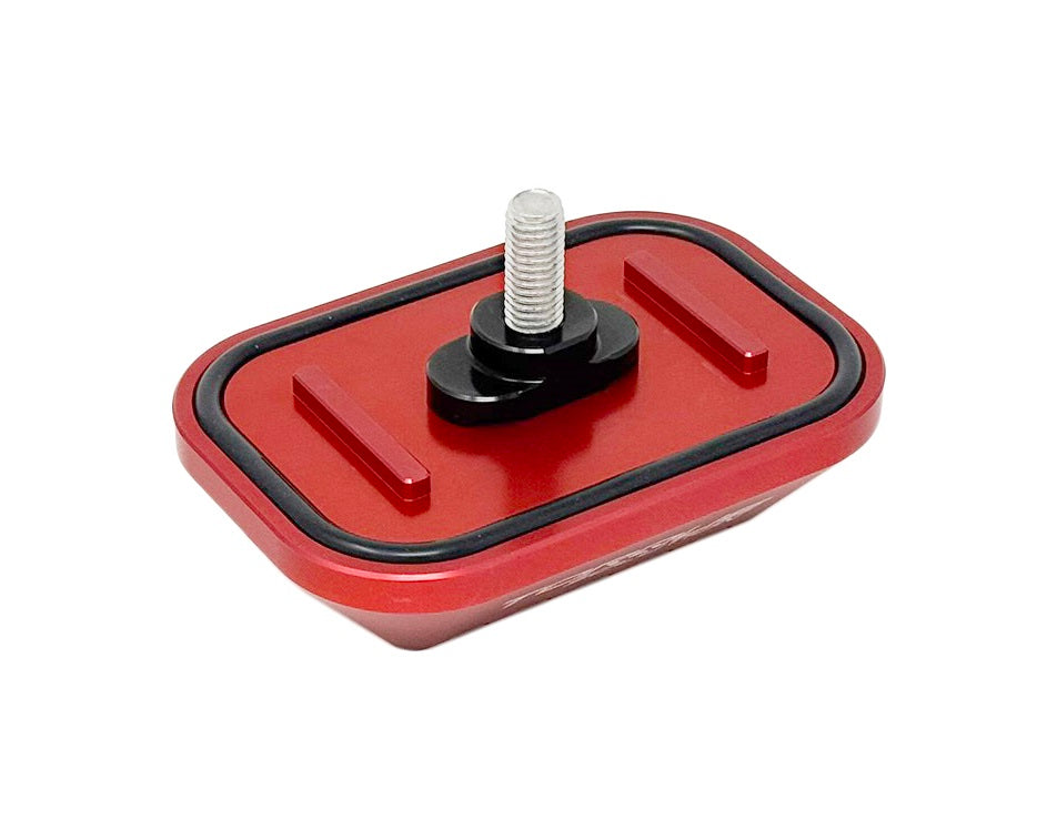 Torque Solution Replacement Billet Jack Pad Set - Red