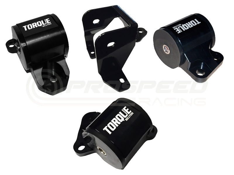 Torque Solution Billet Aluminum 2-Bolt Mount Kit