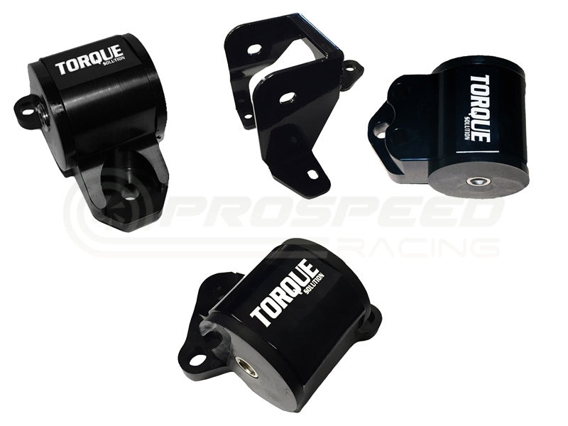Torque Solution Billet Aluminum 3-Bolt Mount Kit