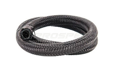 Torque Solution Nylon Braided Rubber Hose - -10AN 5ft (0.56" ID)