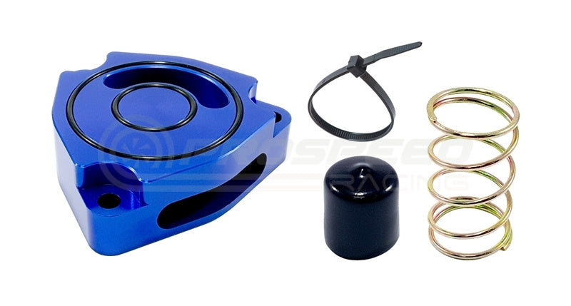 Torque Solution Blow Off BOV Sound Plate Blue