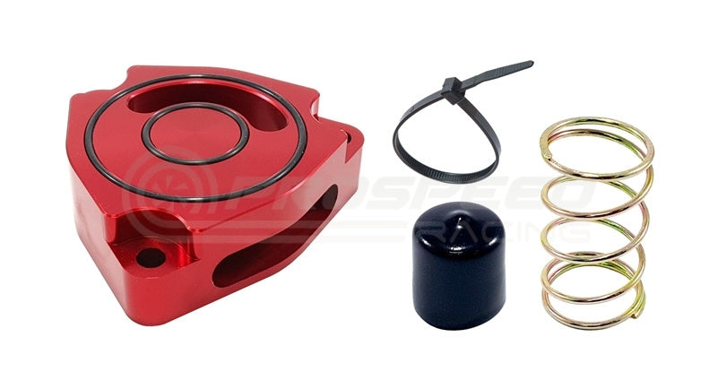 Torque Solution Blow Off BOV Sound Plate Red