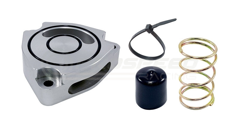 Torque Solution Blow Off BOV Sound Plate Silver